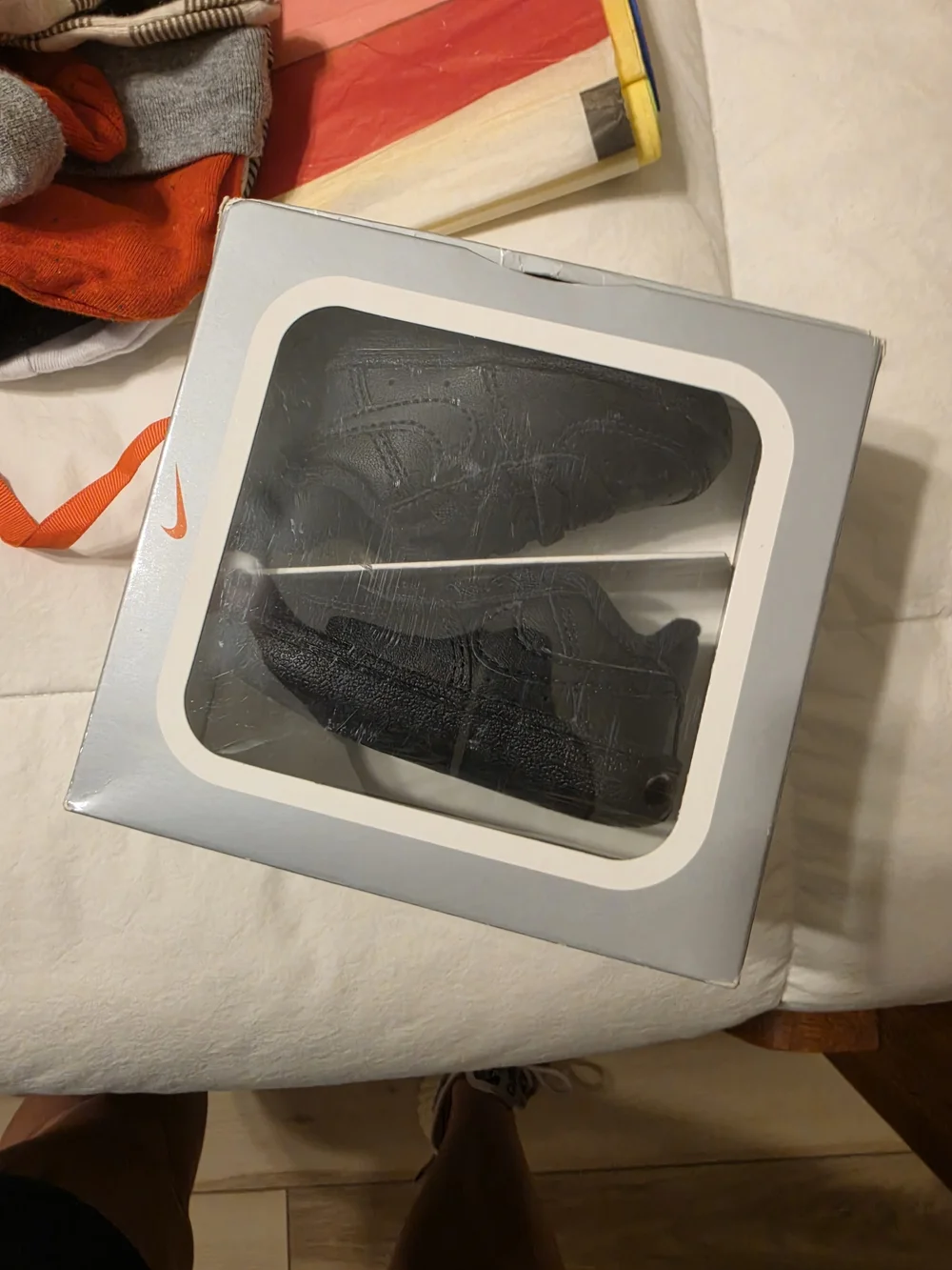 Nike Toddler All-Black Low Top Trainer
